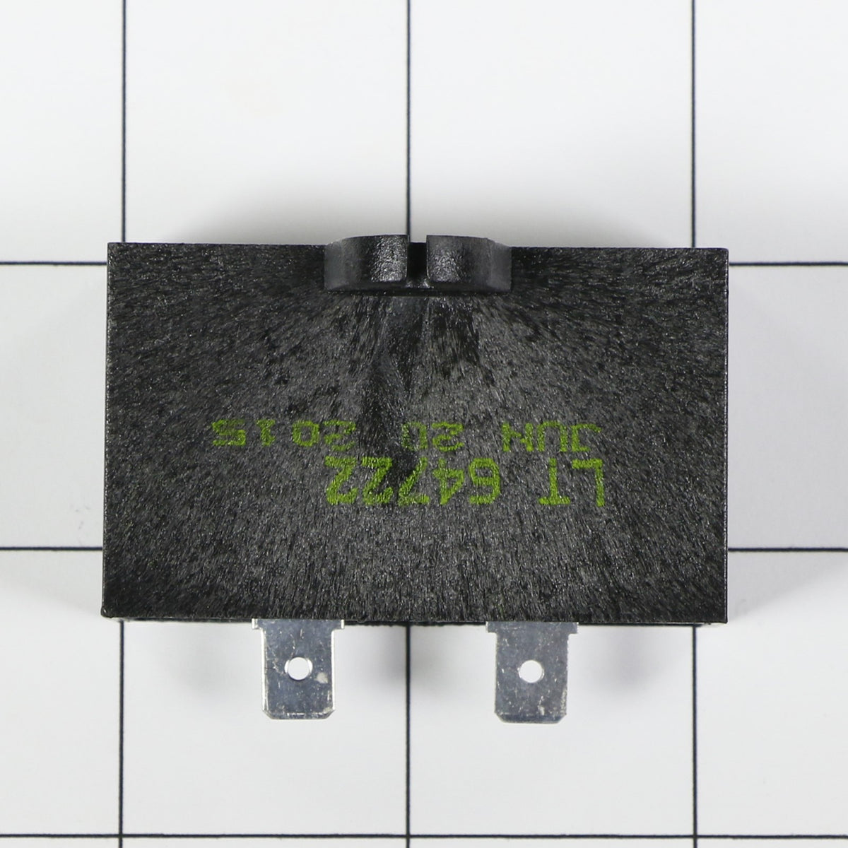 Electrolux 297286803 Capacitor-Run - shown to scale