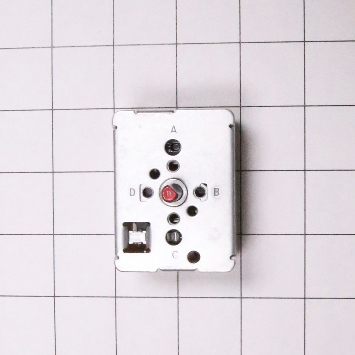Electrolux 316436001 Switch - shown with measurements