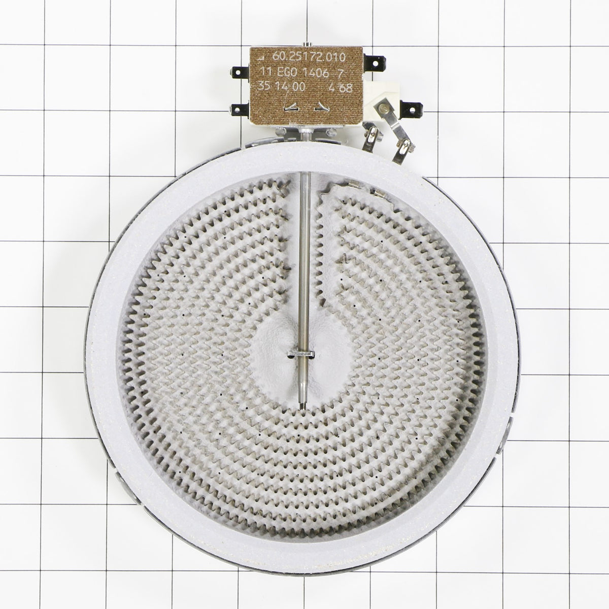 Electrolux 318178110 Element - shown to scale