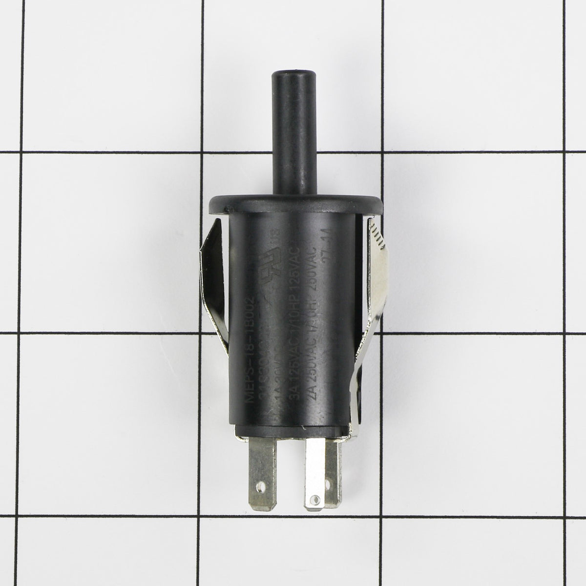 Electrolux 318394803 Switch - shown to scale