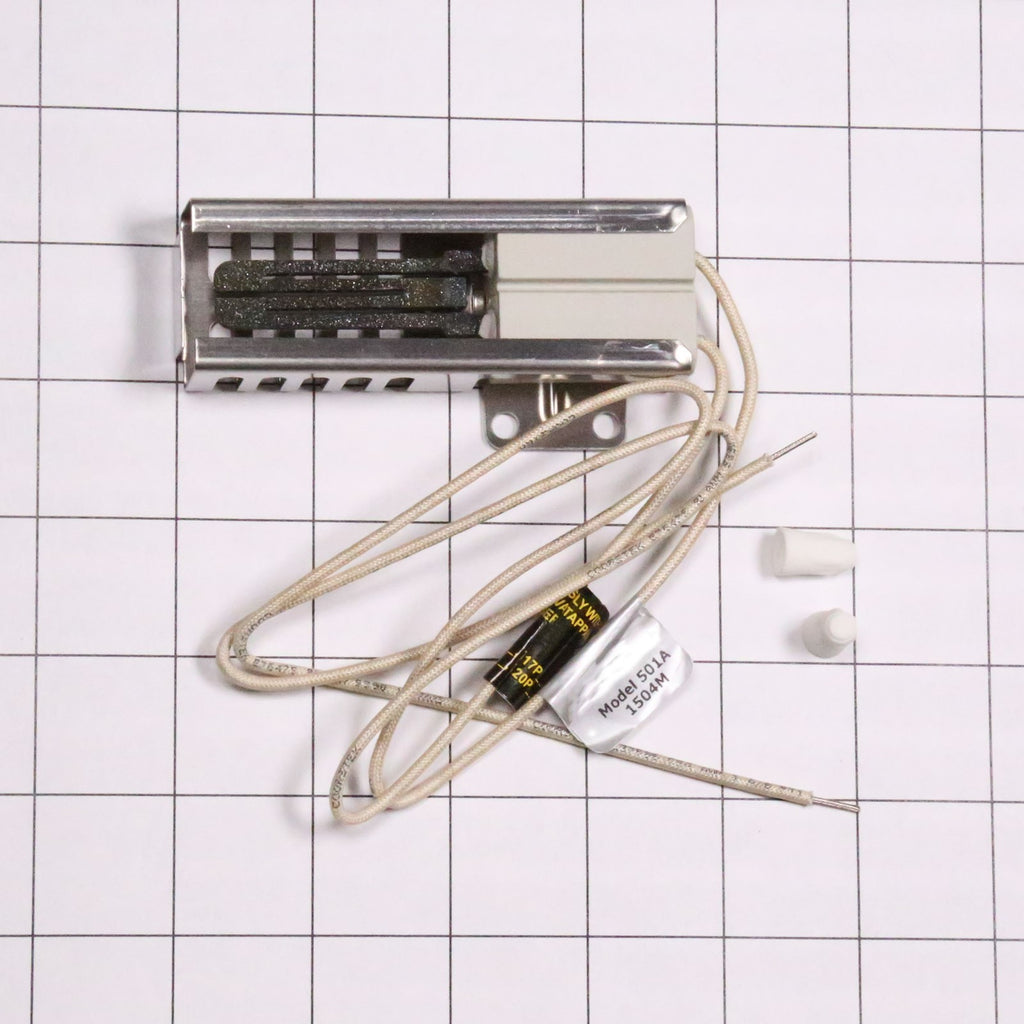 Electrolux 5303935066 Ignitor - shown with measurements