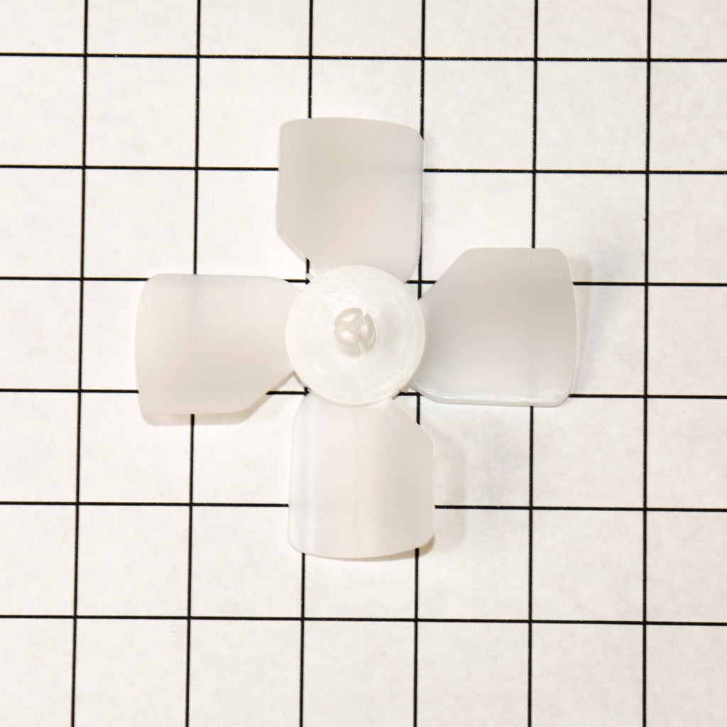 Electrolux 5308000010 Fan Blade - shown with measurements