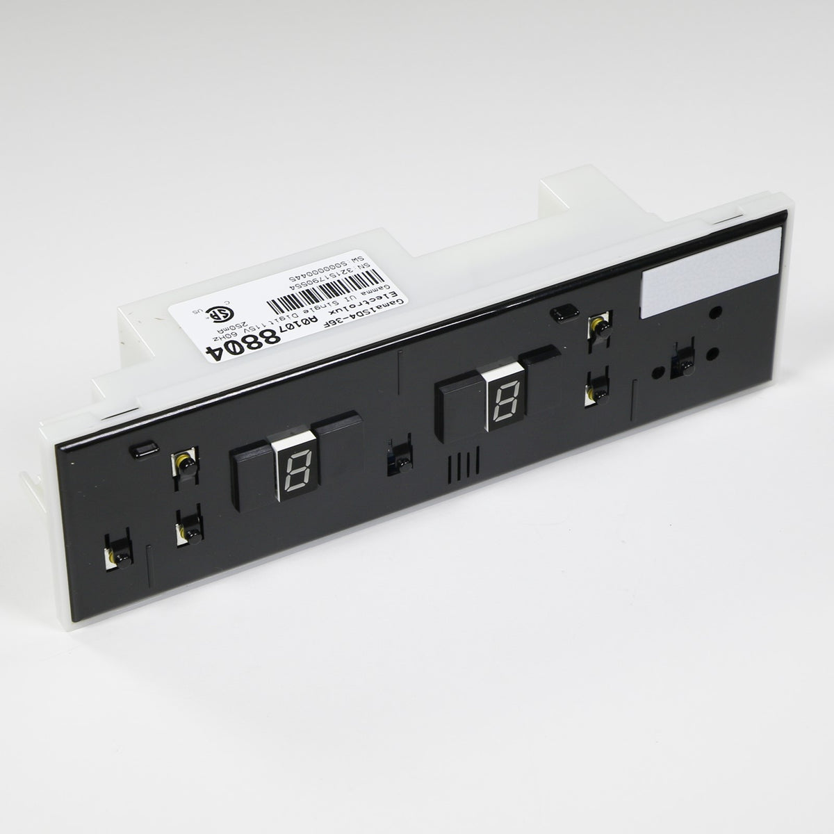 Electrolux A01078804 Control - front view