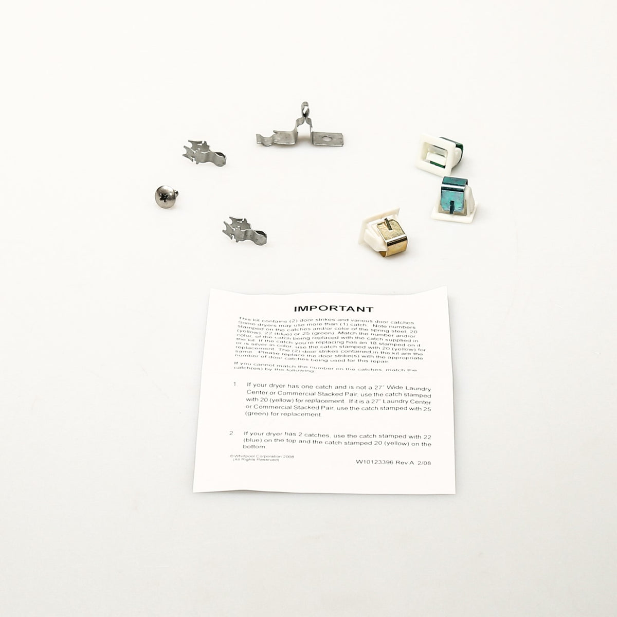 Whirlpool 279570 Dryer Door Latch Kit