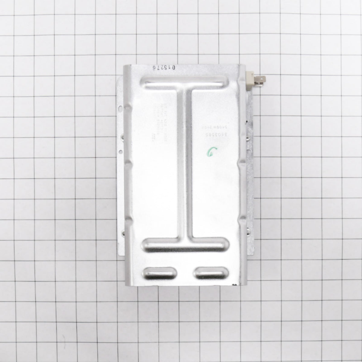 Whirlpool 279838 Element - shown with measurements