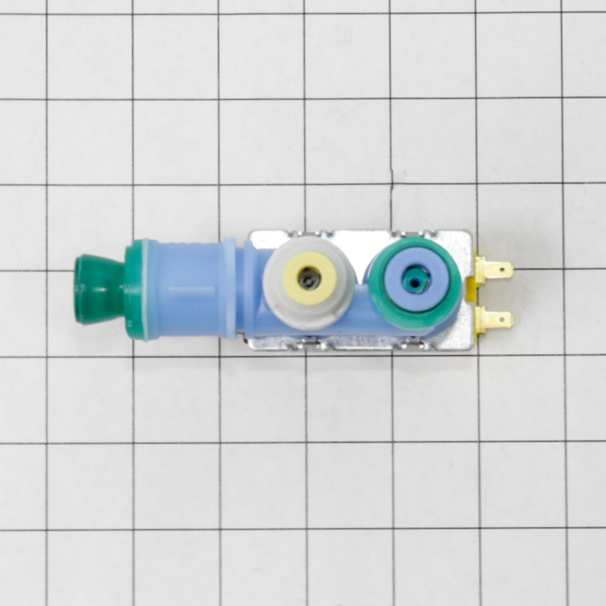 Whirlpool 67006322 67006322-Valve - shown with measurements