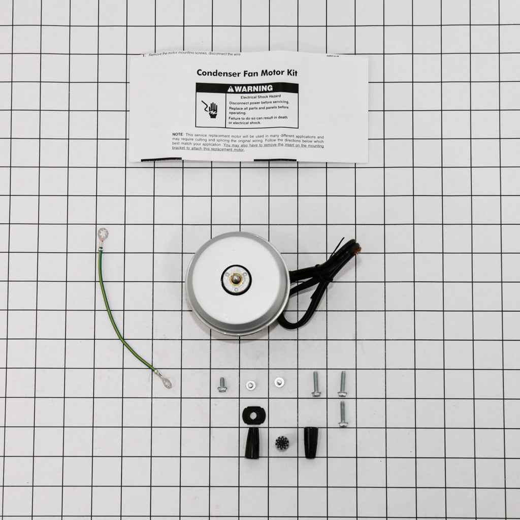 Whirlpool 833697 Motor-Cond - shown with measurements