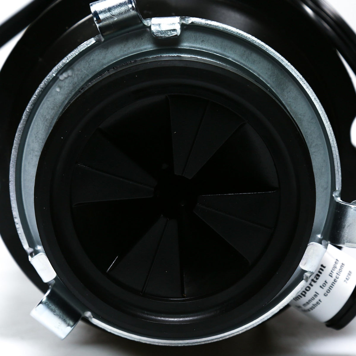 Whirlpool 84211602 1/2 HP Garbage Disposal, Corded - grind chamber