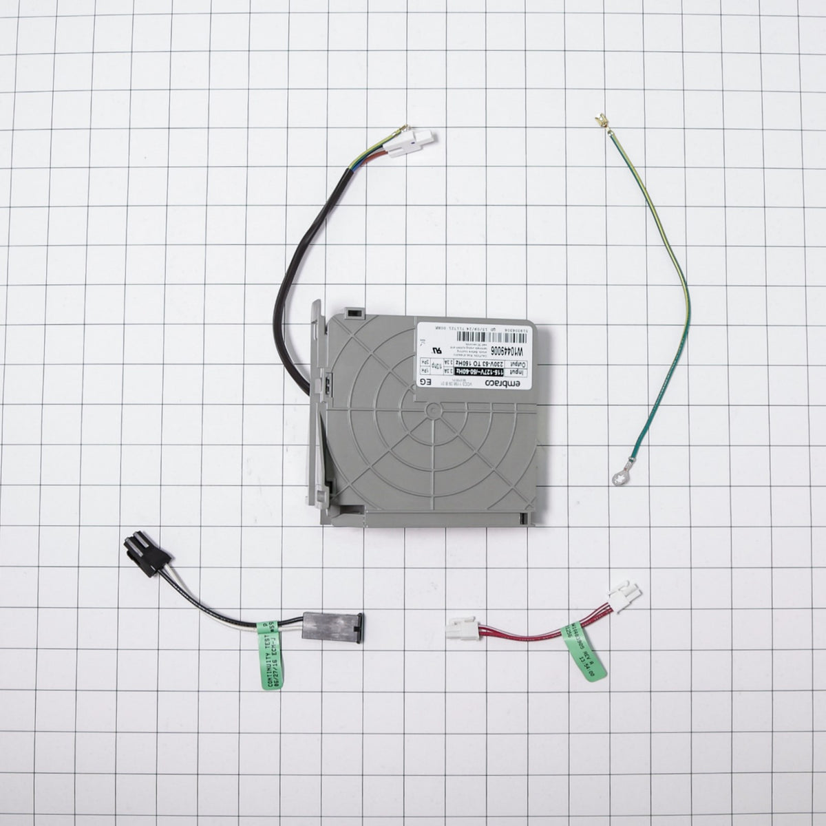 Whirlpool W10629033 Invrtr-Box - shown with measurements