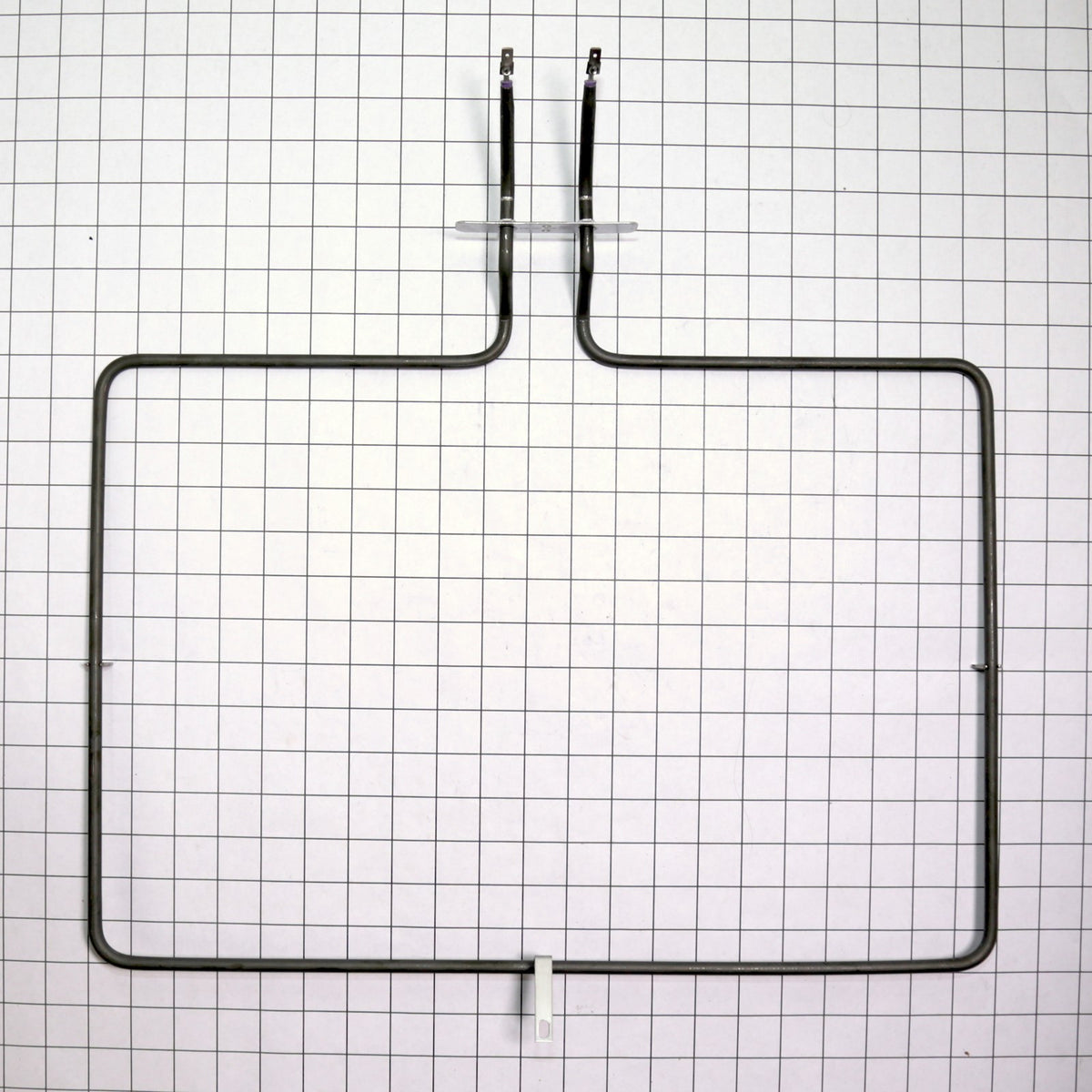 Whirlpool W10779716 Elmnt-Bake - shown with measurements