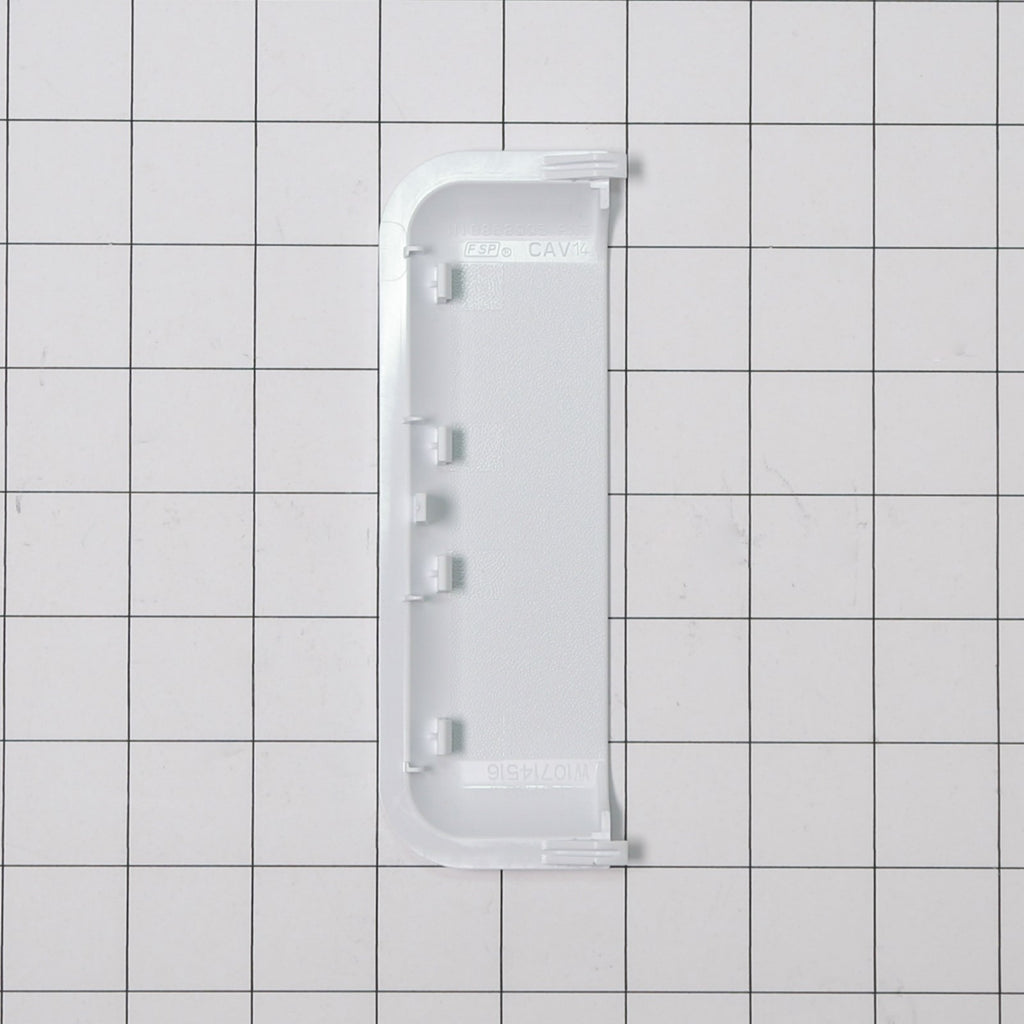 Whirlpool W10861225 Handle - shown with measurements