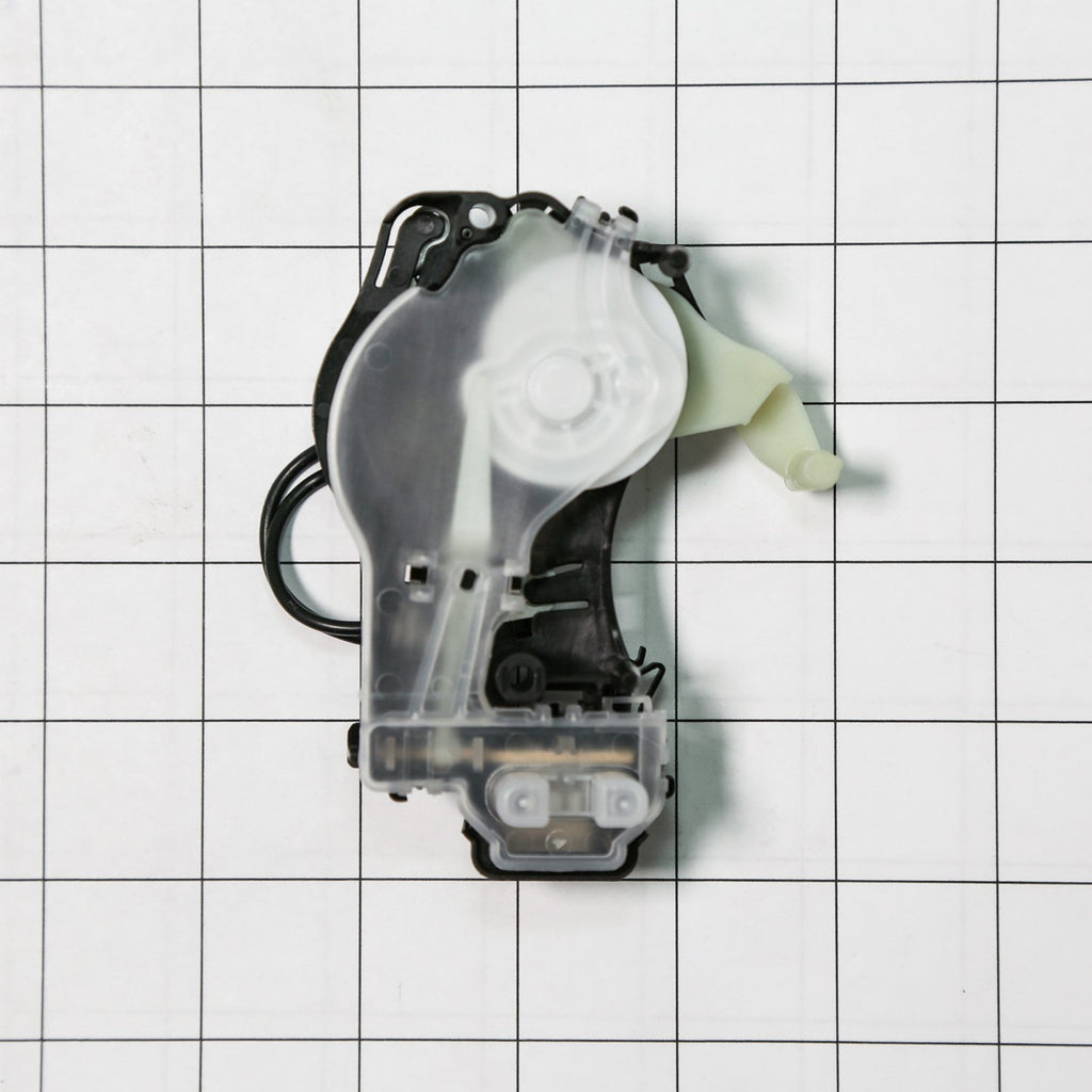 Whirlpool W10913953 Actuator - shown with measurements