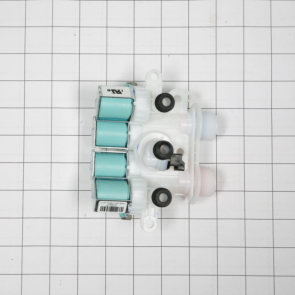 Whirlpool W11165546 Valve - shown with measurements