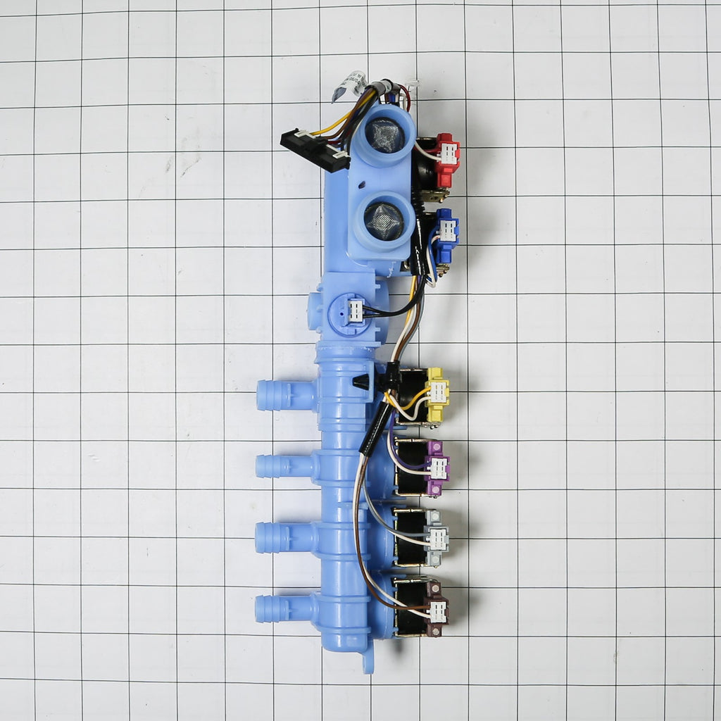 Whirlpool W11188329 Valve - shown with measurements