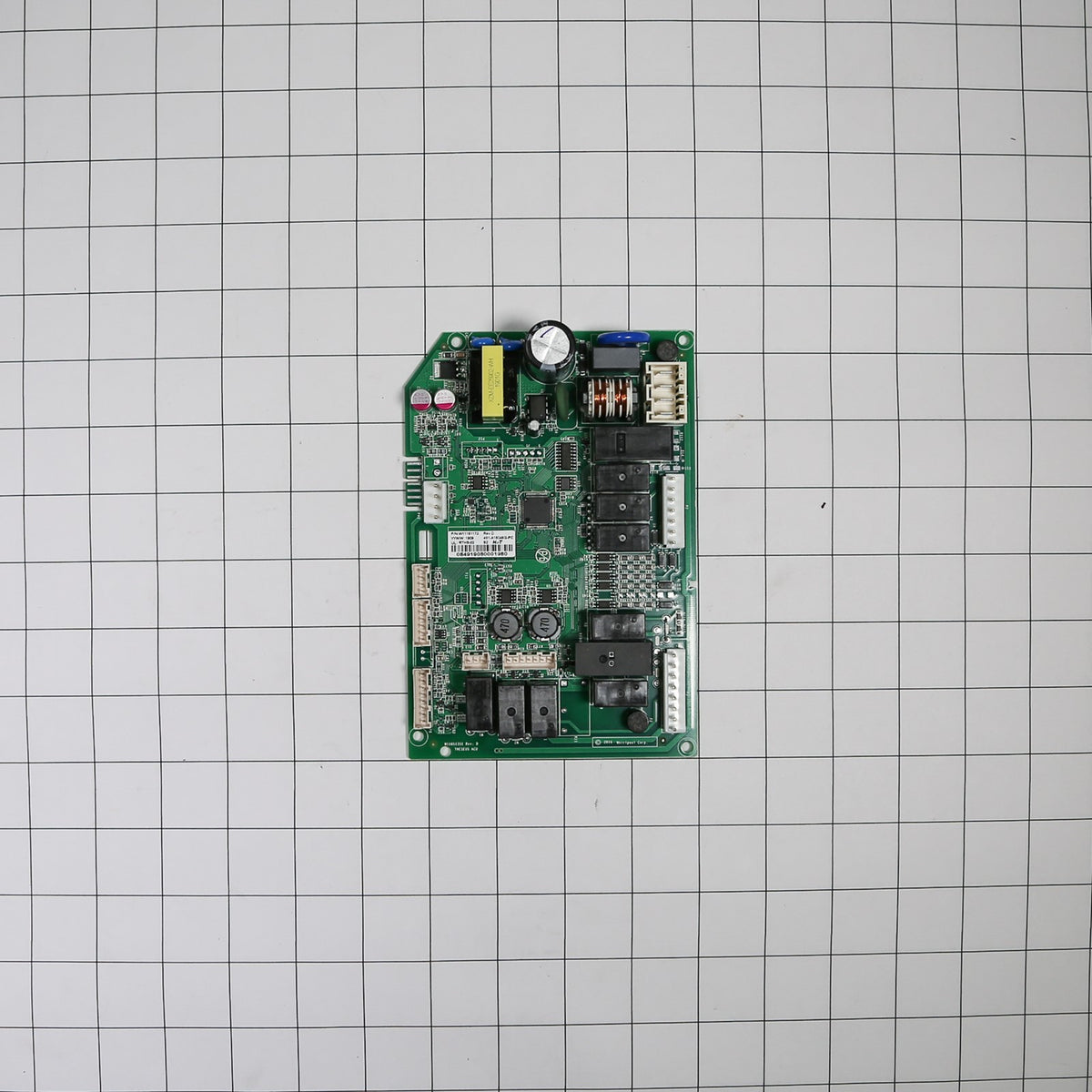 Whirlpool W11224256 Control-Electric - shown with measurements