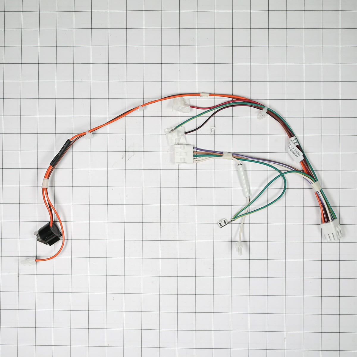 Whirlpool W11260592 Harns-Wire - shown with measurements
