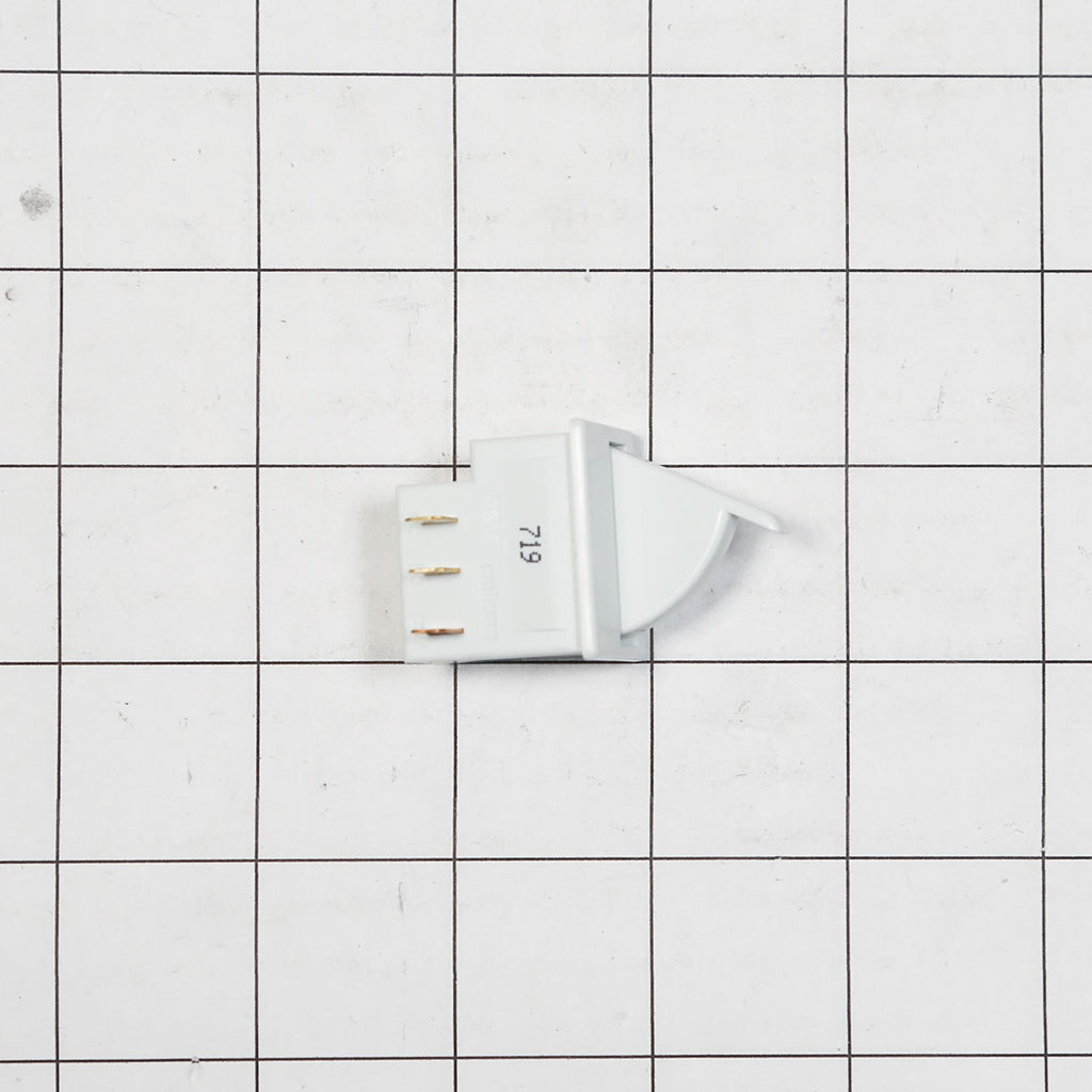 Whirlpool W11396033 Switch - shown with measurements