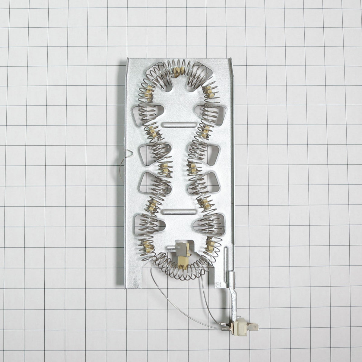 Whirlpool WP3387747 Element - shown with measurements