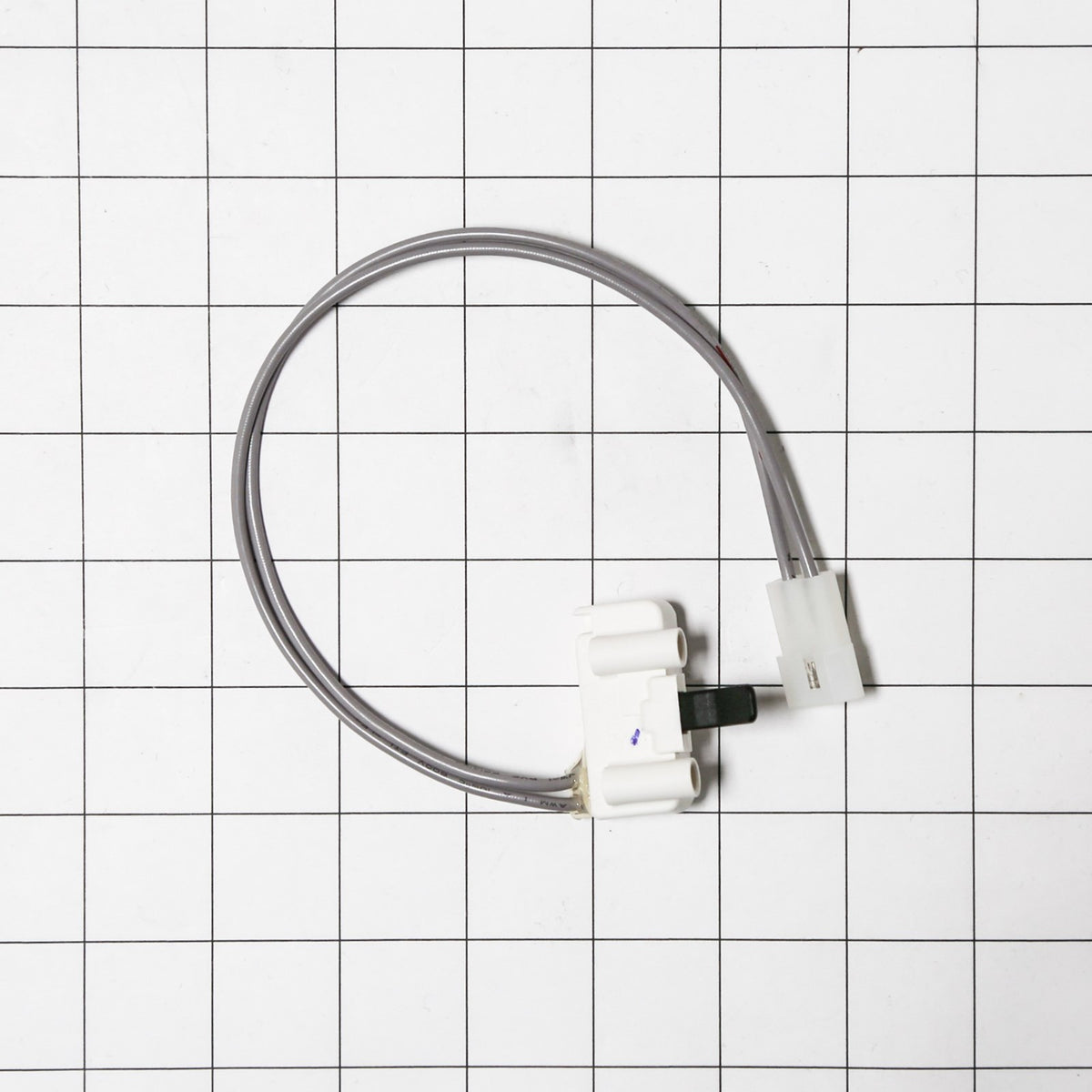 Whirlpool WP3406108 Switch-Dor - shown with measurements