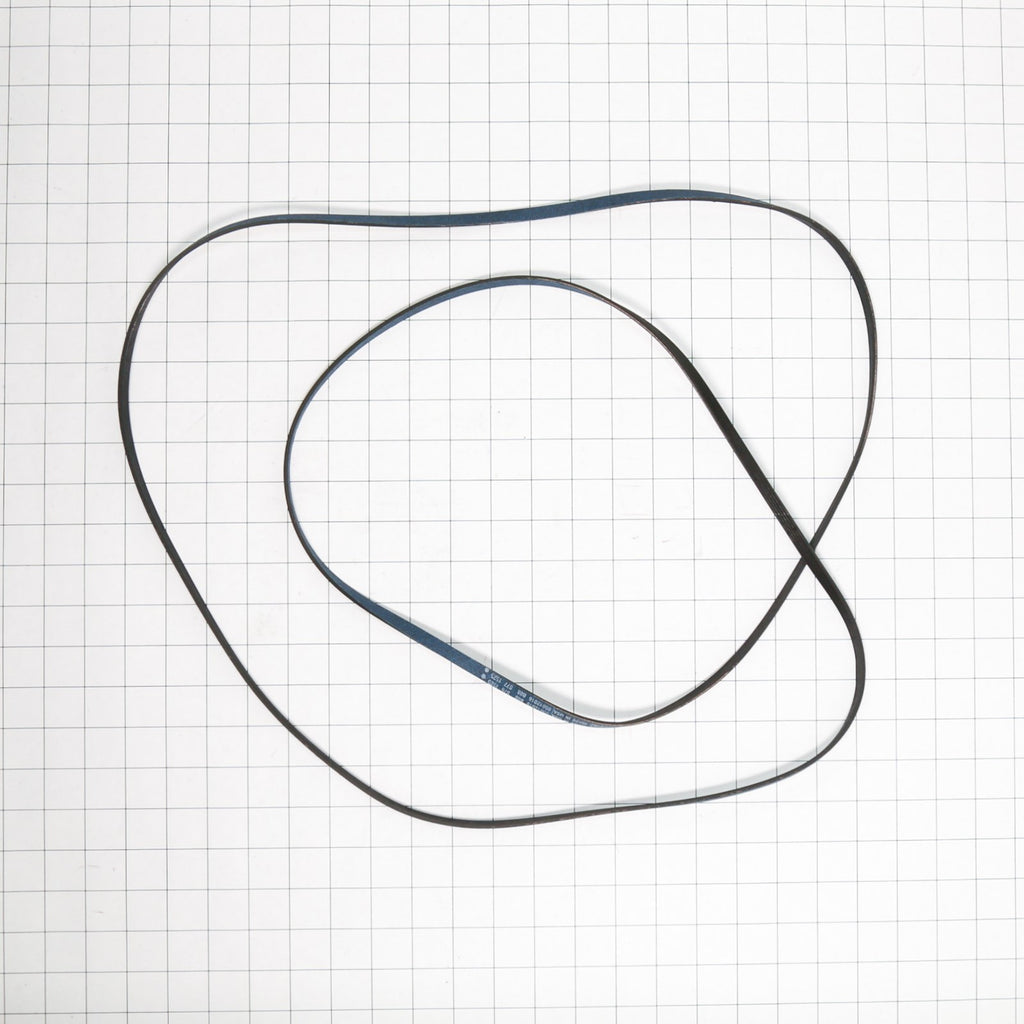 Whirlpool WP40111201 Belt - shown with measurements