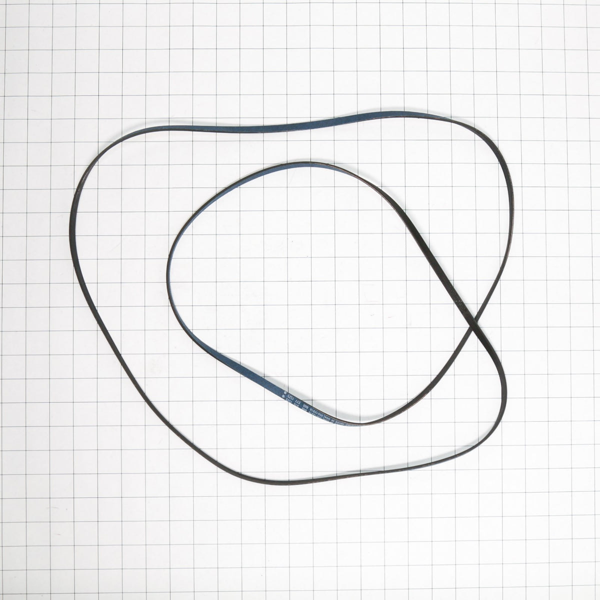 Whirlpool WP40111201 Belt - shown with measurements