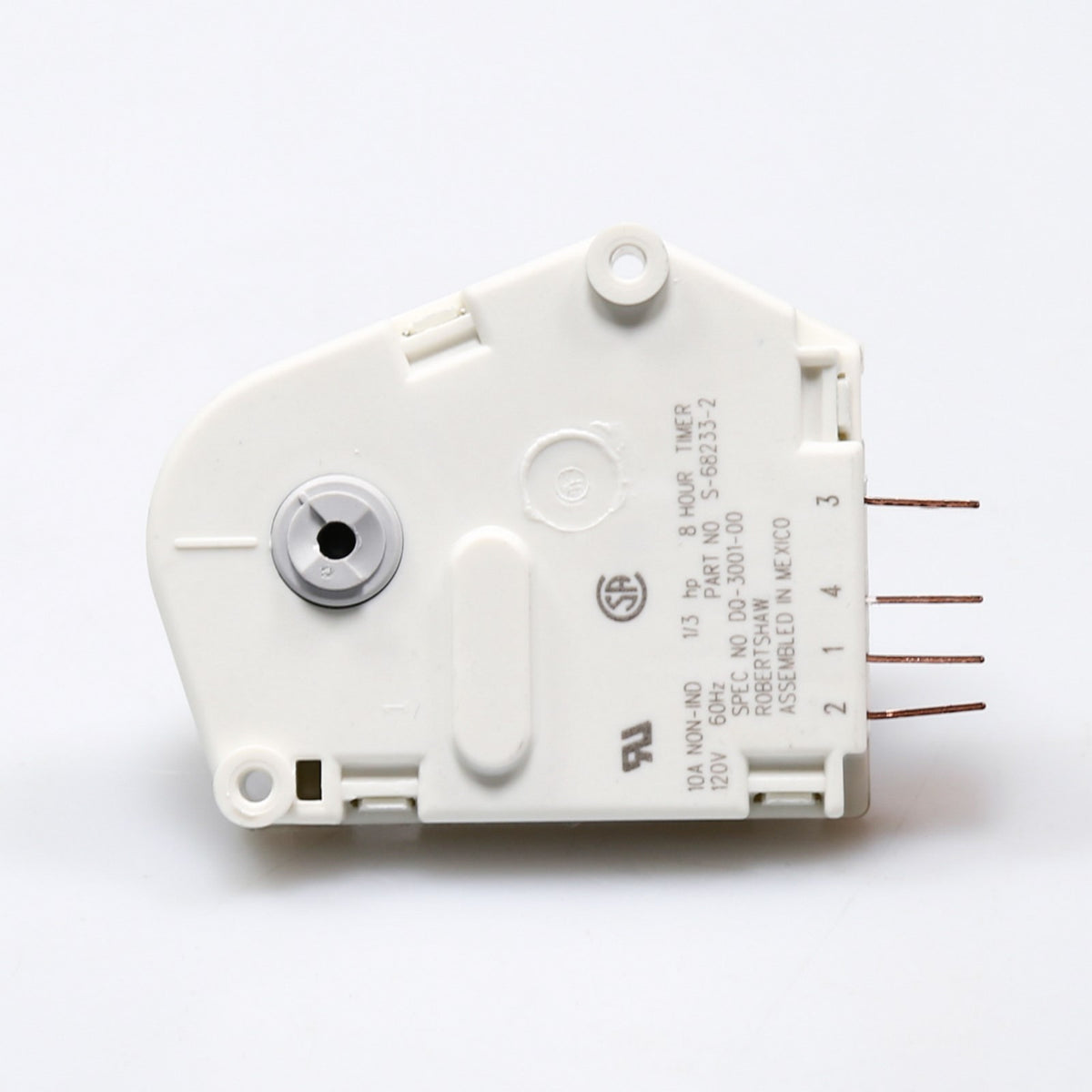 Whirlpool WP68233-2 Timer- Def - rear view