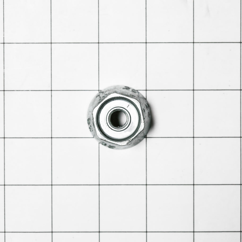 Whirlpool WP8066184 Pulley-Motor - shown with measurements