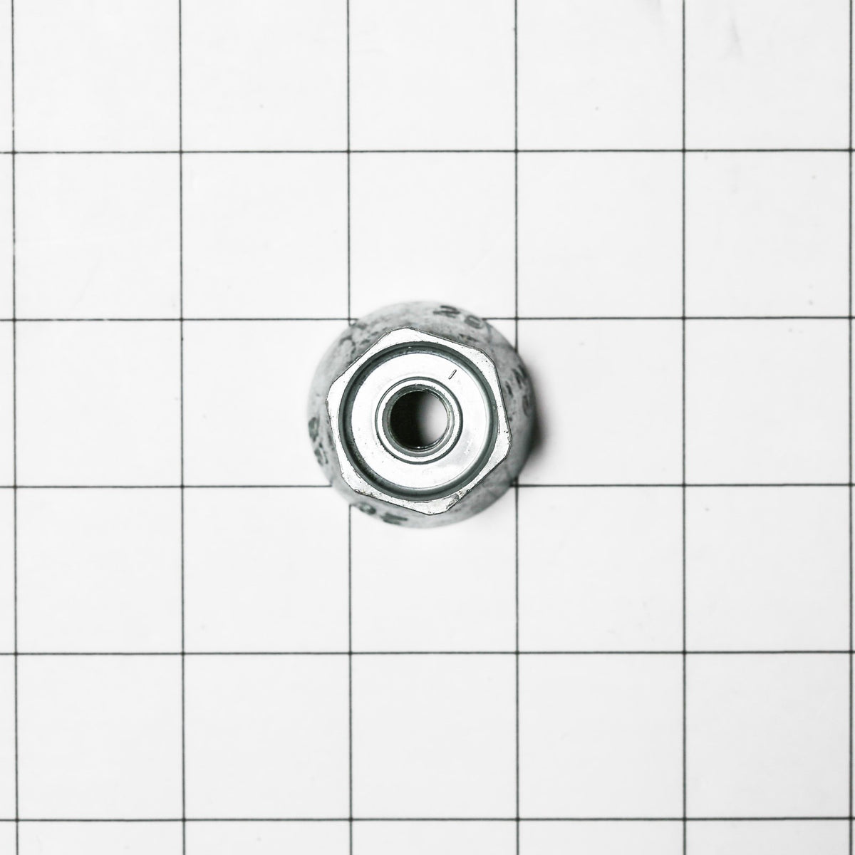 Whirlpool WP8066184 Pulley-Motor - shown with measurements
