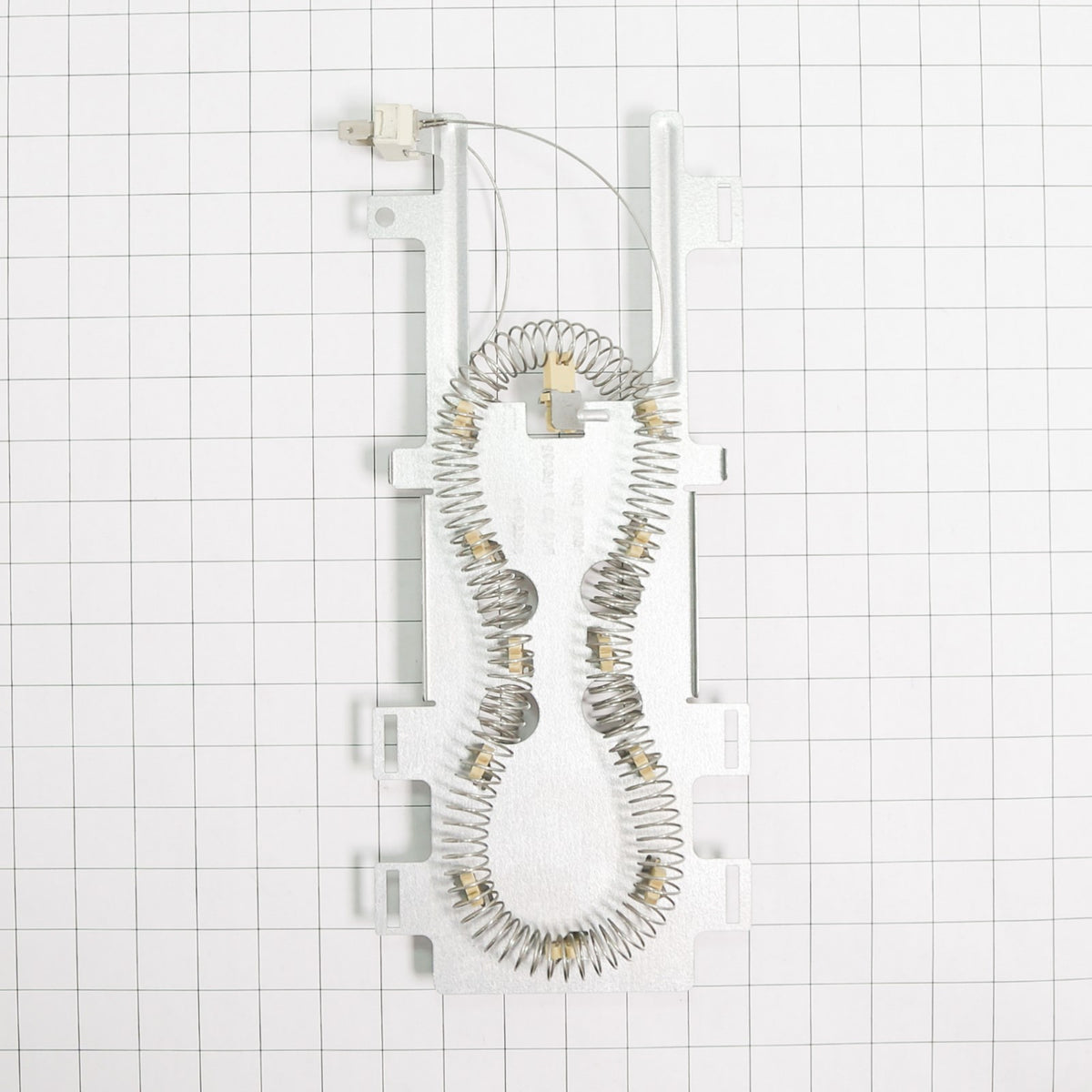 Whirlpool WP8544771 Dryer Heating Element - shown with measurements