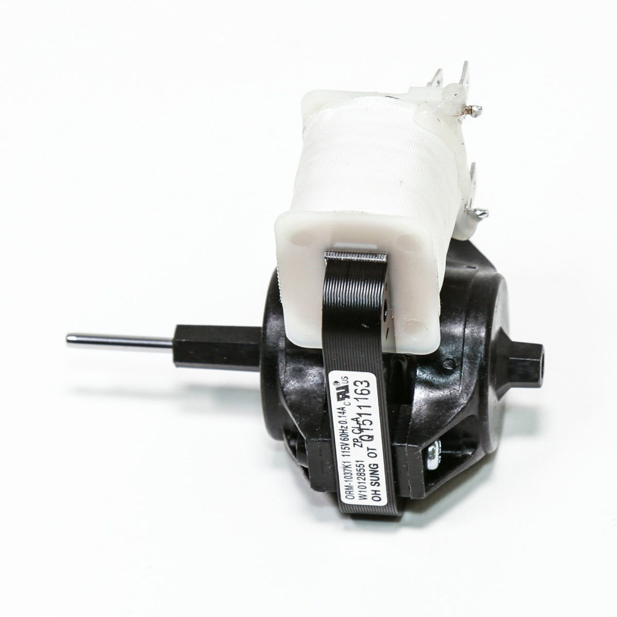 Whirlpool WPW10128551 Motor-Evap - side view