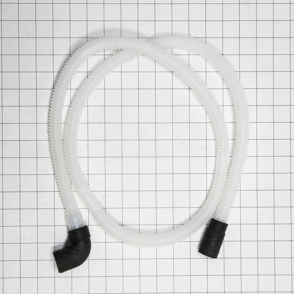 Whirlpool WPW10545278 Hose-Drain - shown with measurements