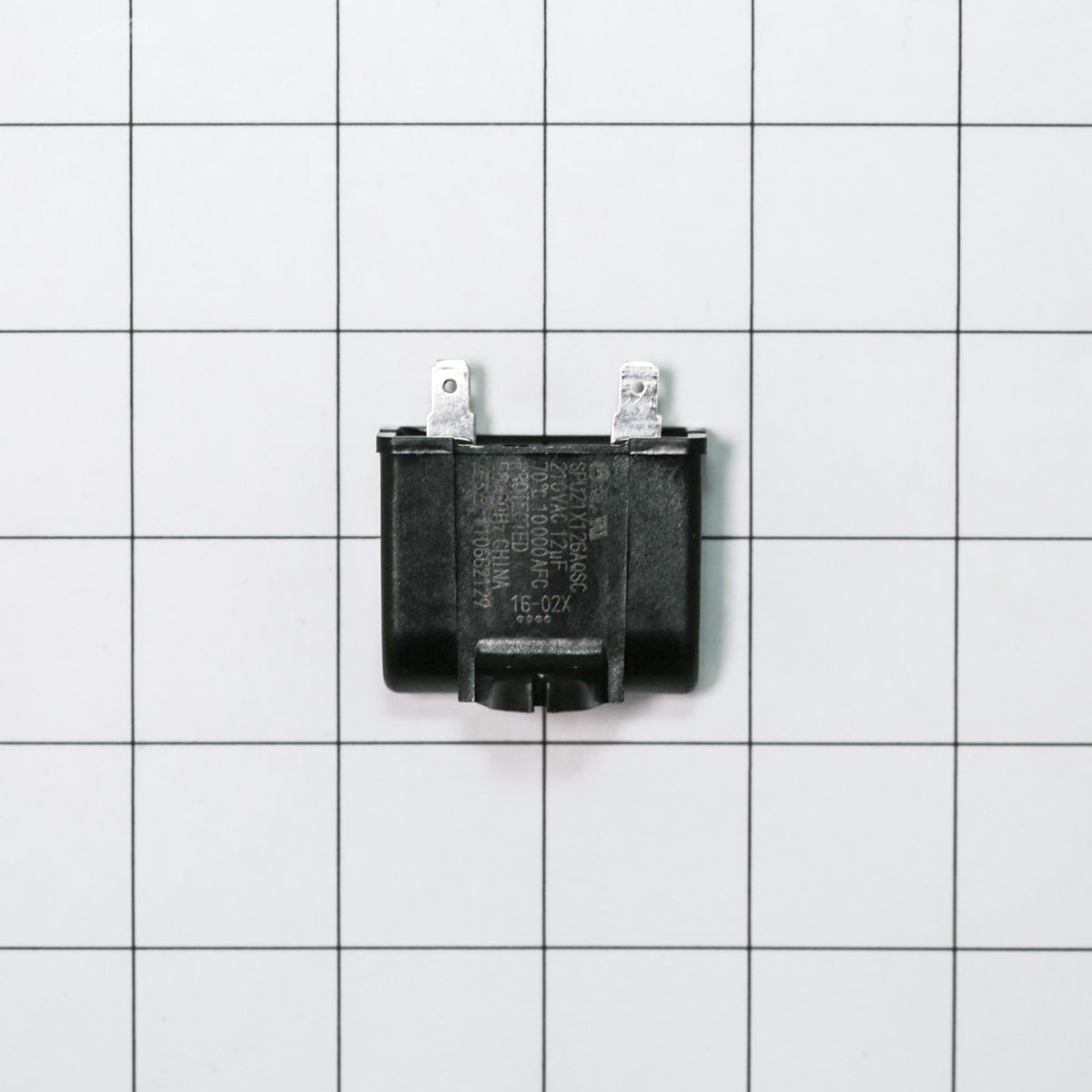 Whirlpool WPW10662129 Capacitor - shown with measurements