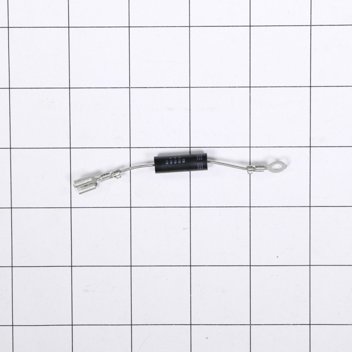 Whirlpool WPW10687786 Diode - shown with measurements