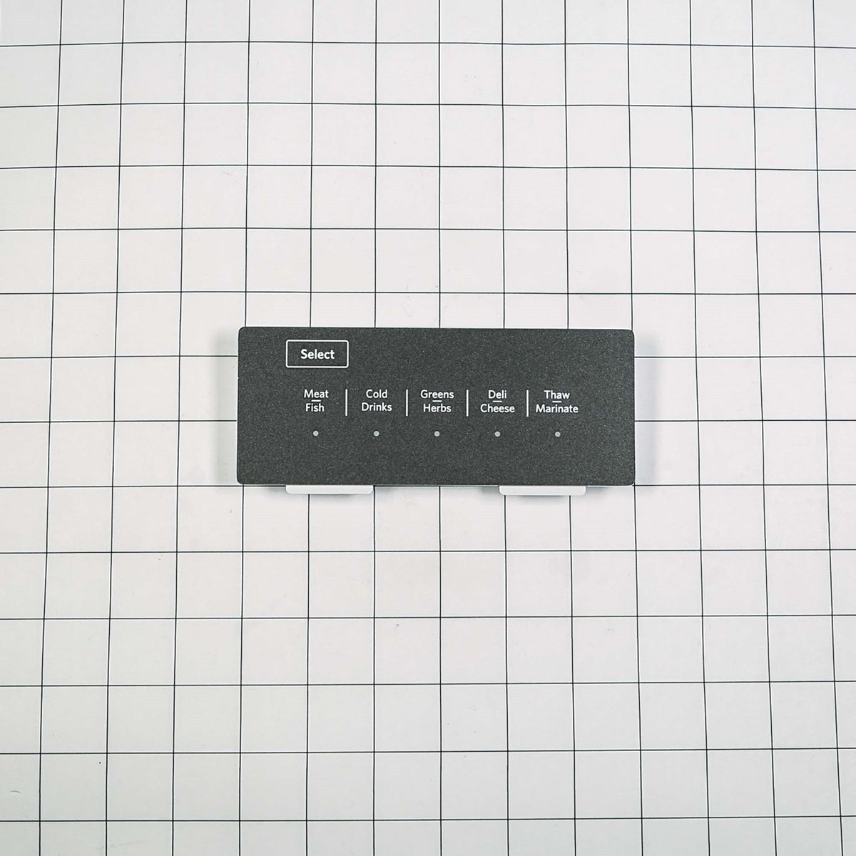 Whirlpool WPW10769076 Control-Electric - shown with measurements